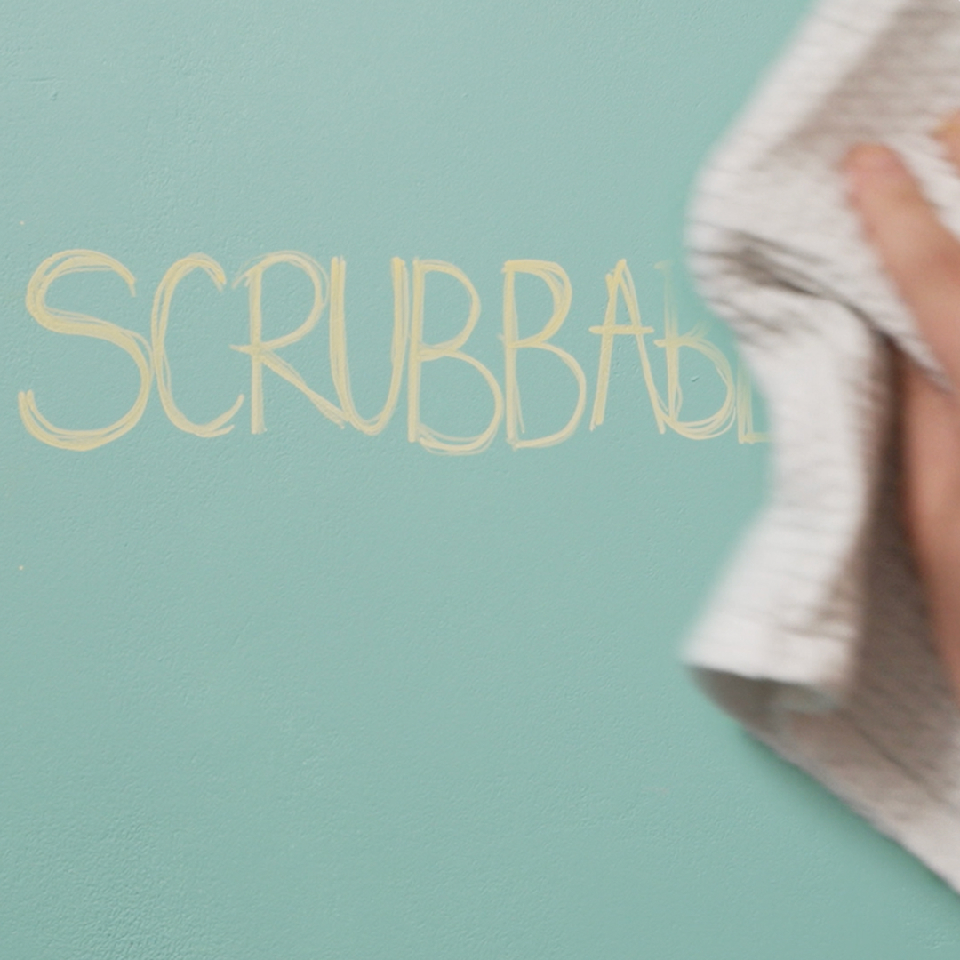 What is a scrubbable paint?