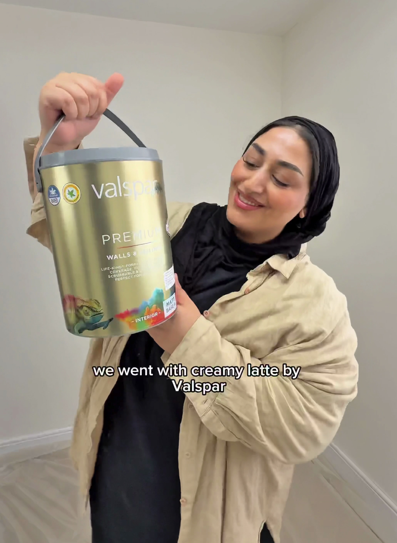 “I wanted to make the room…”